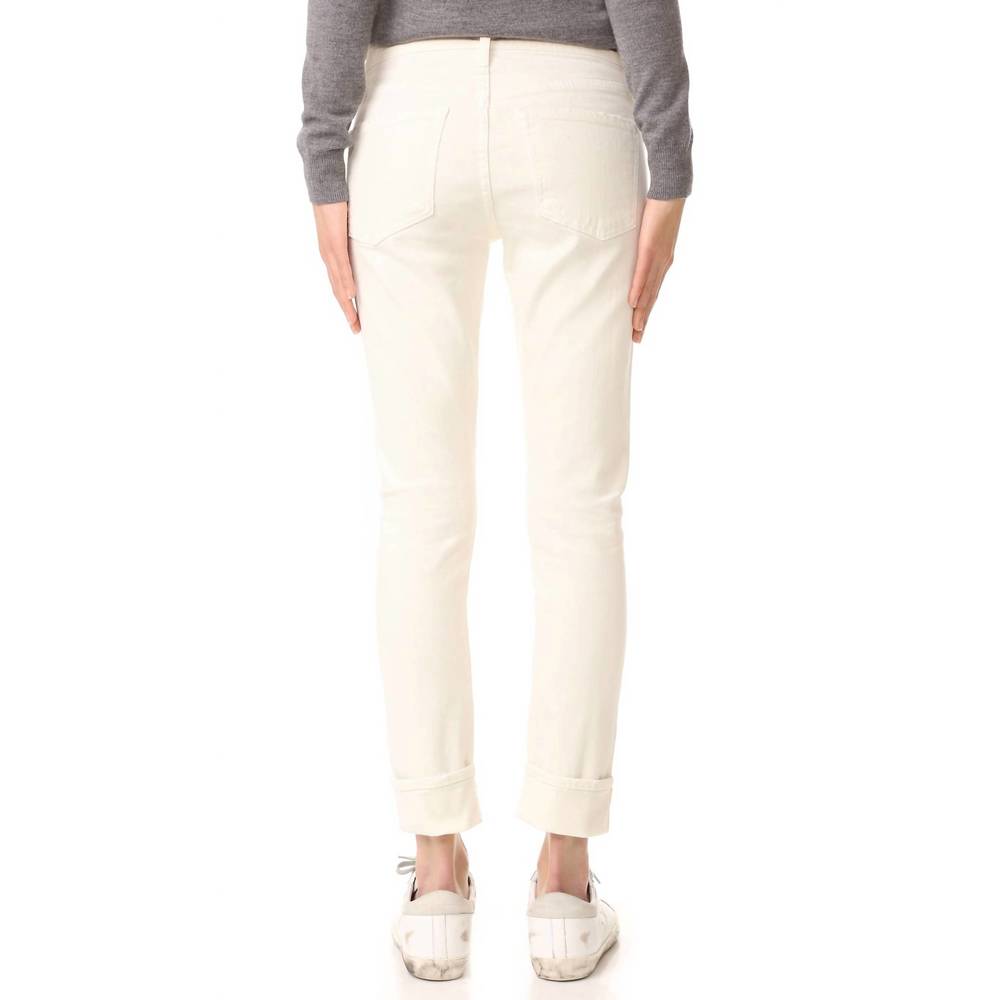 NEW CITIZENS OF HUMANITY jazmin ankle cuffed slim straight jean in natural - Picture 2 of 2